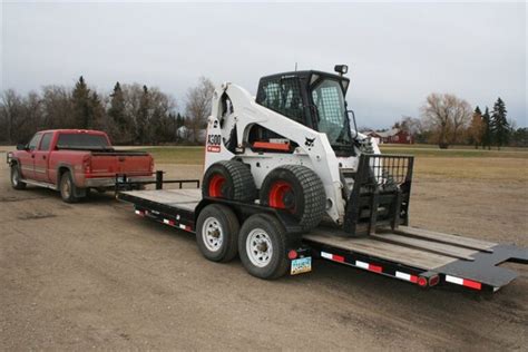 size of truck needed to pull a skid steer comfortably|skid steer truck.